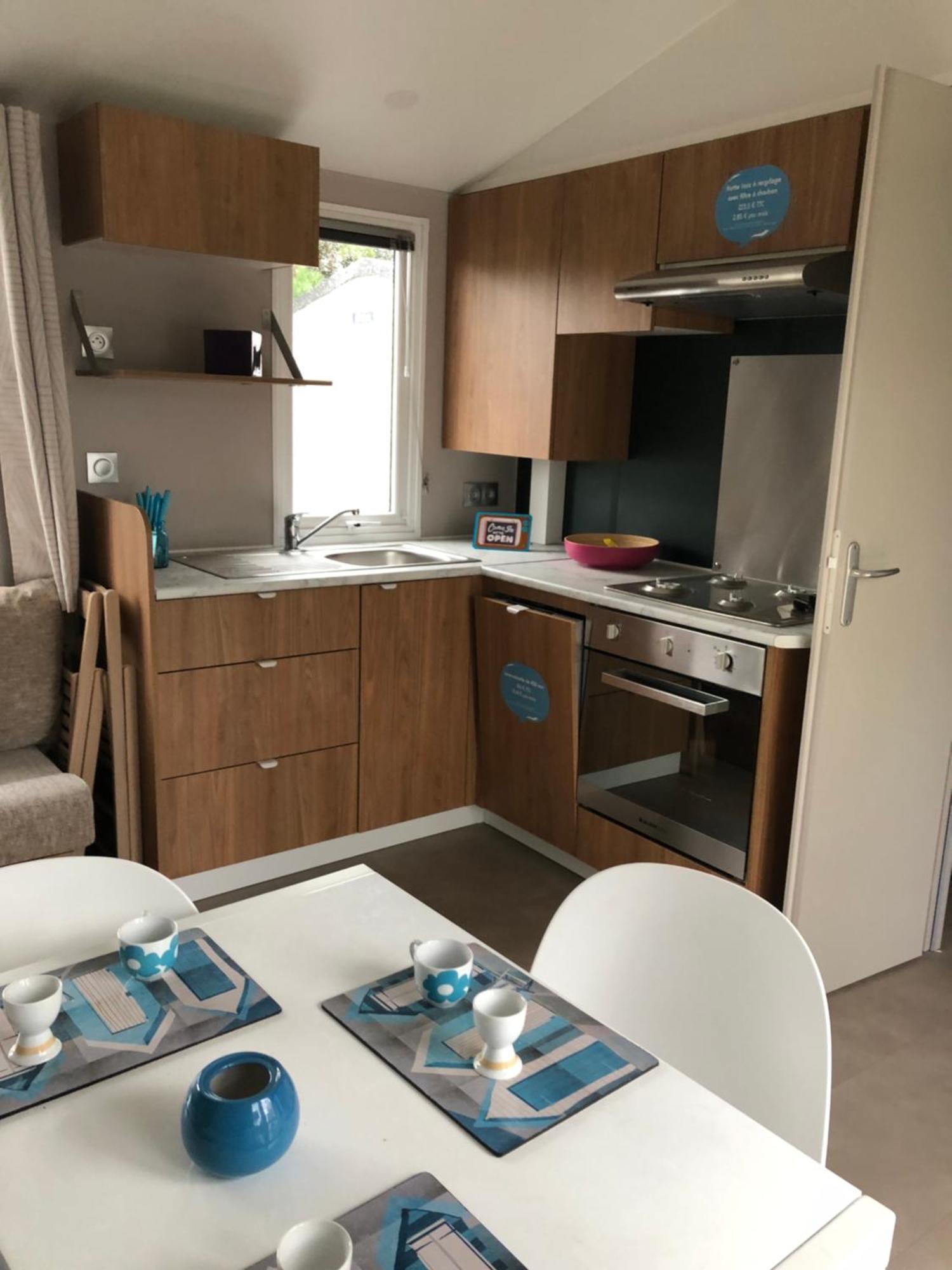 Mobilhome 6-8 Personnes Clim Saint-Jean-de-Monts Buitenkant foto